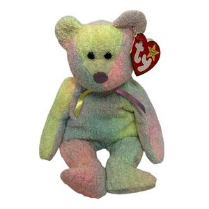 Ty Beanie Baby Groovy Bear NWT Retired